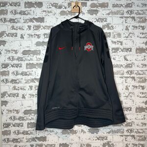 Nike elite therma Ohio state buckeyes full zip hoodie